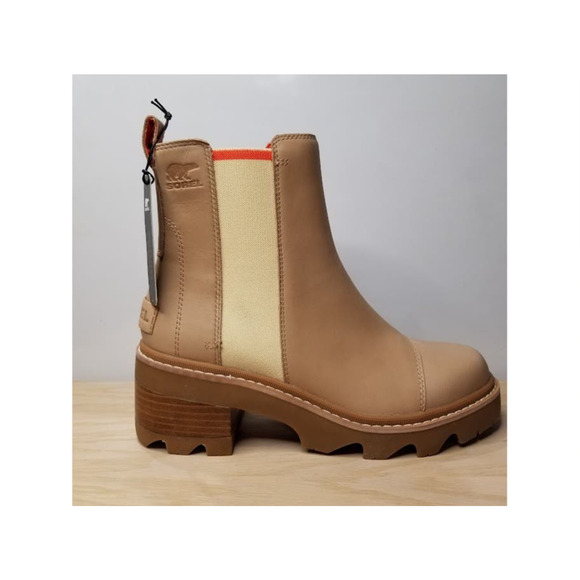 Sorel Women's Joan Now Chelsea Boots Size 9.5 Honest Beige NWT - Picture 1 of 9